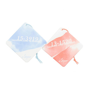 ASIGNER 蔷薇宁静系列车载香片 SERENITY ROSE QUARTZ TAG 经典款