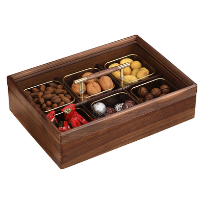 【北美黑胡桃木】高端零食果盘