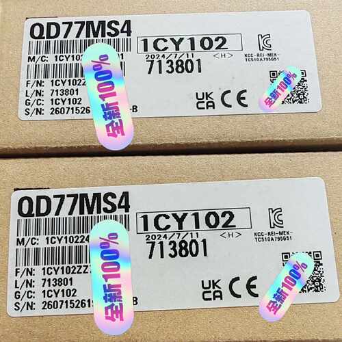 （请询价）三菱QD77MS4，全新原装正品  未拆封  内外同码  2