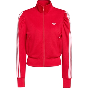 滔搏adidas阿迪达斯三叶草女子运动健身夹克针织外套KS1363