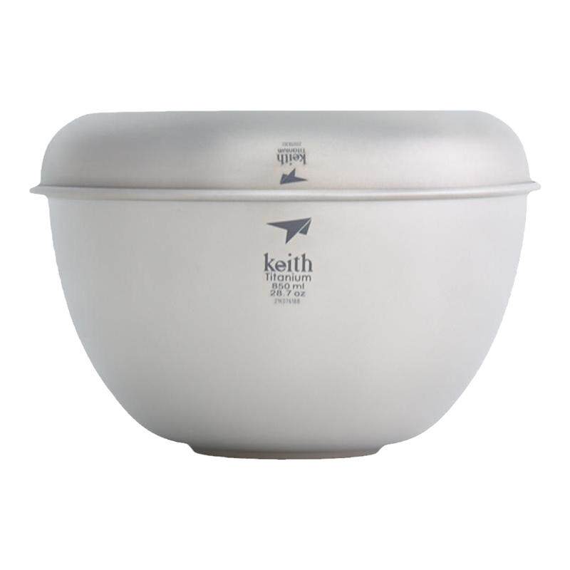 keith铠斯钛双层碗碟套装