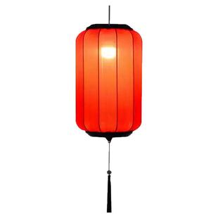 新年灯笼挂饰户外仿古中国潮风商场布置广告定制大红灯笼新款2025