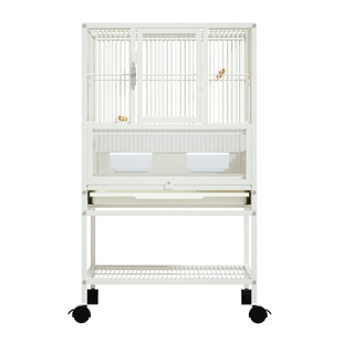 威毕双层鸟笼鹦鹉笼子家用三层多层竖宫格繁殖玄凤特大号空间别墅