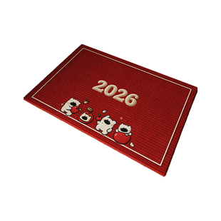 马年新款家用高级免洗入户门地垫2026门口进门防滑可裁剪入户脚垫