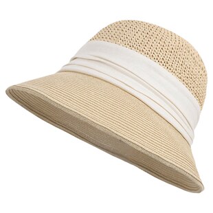 渔夫帽高级感超好看帽子女款2026新款夏季法式平顶遮阳草礼帽防晒