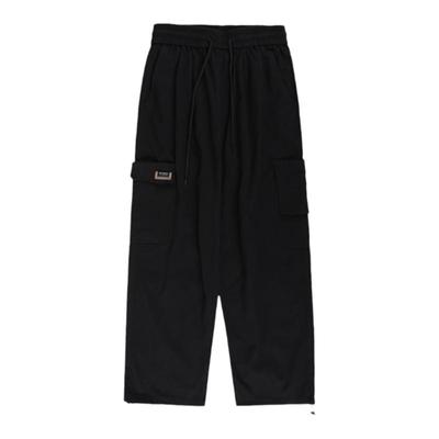 港仔文艺男 日系束脚工装裤男秋季美式潮牌宽松男生休闲裤子男款