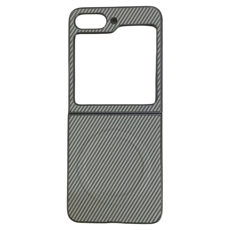 仿碳纤维纹凯夫拉纹贴皮适用三星Galaxy Z Flip6 Z Flip5手机壳w25Flip磁吸硬壳w24flip保护壳23flip轻奢商务