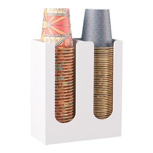 家用一次性纸杯架取杯器壁挂式可沥水架子饮水机吧台收纳架置物架