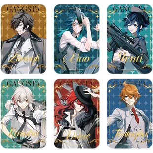 【大吉重工】原神徽章镭射票亚克力钟离公子魈温迪万叶同人周边