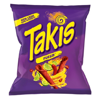 美国直邮Barcel Takis 青柠檬辣椒玉米片卷薯片酸辣火辣小吃零食