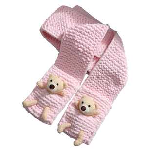 织围巾毛线手工diy编织手织自制材料包送女朋友女友女生男生礼物