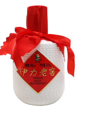 小老窖镀金时光伊力特46度酒白酒
