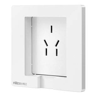 雷士电工嵌入式插座冰箱隐藏式内嵌插座面板凹陷86型隐形暗装插座