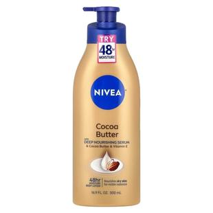 妮维雅,Cocoa Butter Body Lotion, 16.9 fl oz (500 ml)