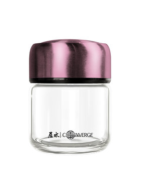 便携网红刻字定制logo单层玻璃杯
