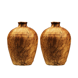 买一送一窖藏陈酒酱香酒53度粮食酿造原浆坛子酒礼袋整箱特价白老