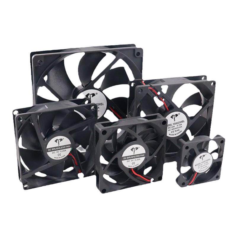 全新超薄456/789 12cm静音5V 12V/24V功放机箱变频烘干机散热风扇
