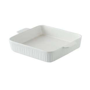 双耳北欧风陶瓷烘焙碗微波炉烤盘水果盘子家用餐厅甜品焗饭西餐具