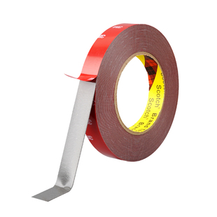 3M强力高粘度双面胶固定墙面粘墙胶VHB汽车专用车载行车记录仪固定贴etc背胶贴不留痕防水耐高温泡棉无痕胶带