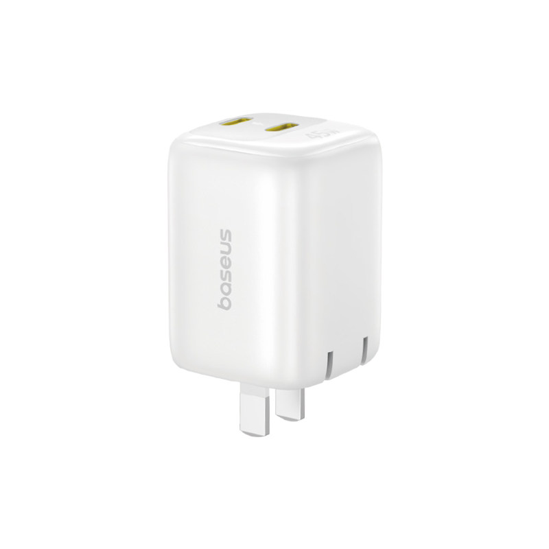 倍思小冰充适用iPhone17Promax手机充电器快充头苹果45W双口16Pro充电头15氮化镓插头Type-C数据线套装