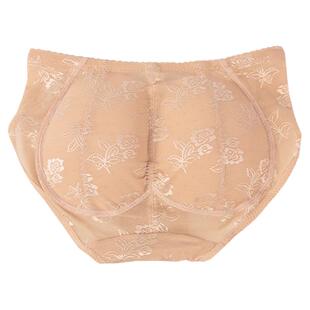 Doofiisu/朵绯蕾丝低腰三角丰臀内裤女翘臀加垫假屁股假臀提臀裤