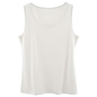 恒源祥吊带小背心女纯棉夏内搭打底修身无袖外穿夏天薄款透气汗衫