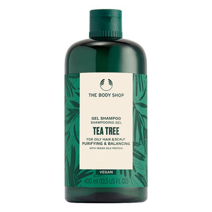 【官方正品】TheBodyShop美体小铺茶树洗发水400ml舒缓蓬松控油