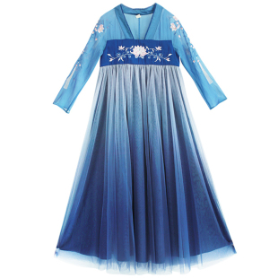 现货【山海记】秋装汉服齐胸襦裙2025年新款汉元素连衣裙早秋女