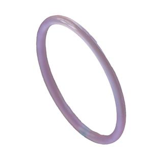 天然玛瑙手镯叮当镯冰种白玉髓荔枝冻粉色玉镯灰绿黑水晶镯女饰品