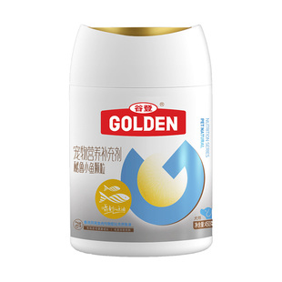 谷登卵磷脂狗狗专用鱼油有助美毛护肤亮毛黑鼻头秘鲁凤尾鱼油450g