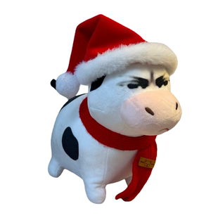 【牛哞哞】丑萌草地牛抽象表情包可爱搞怪毛绒公仔送男女生日礼物