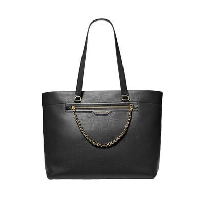 【自营】Michael KorsMK女包 大号皮质单肩通勤托特包30R3G04T3L