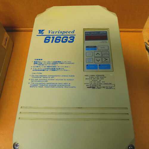 Yaskawa Varispeed 616G3 400V Class Inverter model: CIMR-G3A4