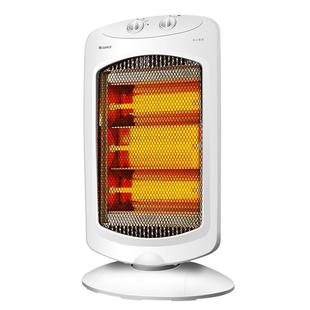 格力远红外取暖器立式家用暗光小太阳节能摇头速热办公室烤火炉