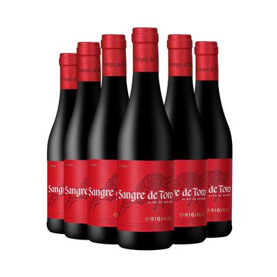 【自营】西班牙进口红酒 桃乐丝Torres公牛血干红葡萄酒正品375ml