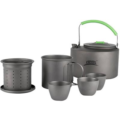 兄弟捷登BRS钛泡茶套装钛户外茶具煮茶泡器旅行便携功夫茶杯茶壶