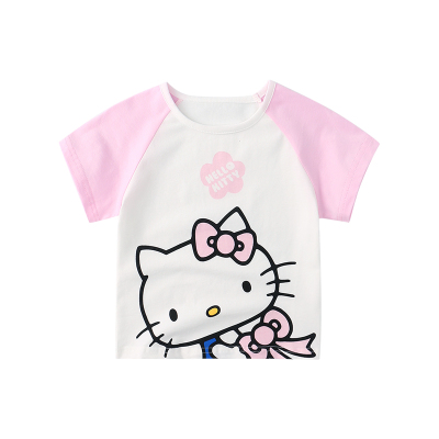 HELLOKITTY短袖T恤婴幼儿猫头