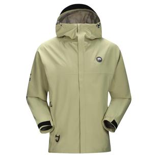 雨壳熊猫2025春秋新款山系冲锋衣单层徒步巨好看的防雨外套防风女