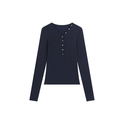 Pearlmise天丝羊毛修身打底衫