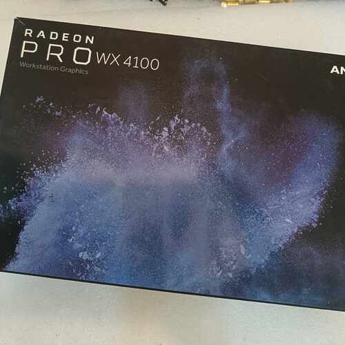 询价AMD Radeon Pro WX4100专业显卡，4G显存议价