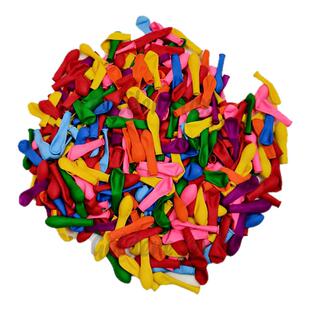 特大3号迷你彩色气球夜市庙会摆摊打靶苹果飞镖水汽球小号玩具球