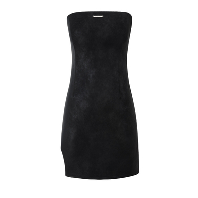 抹胸披肩套装高级感修身包臀裙