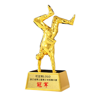 Breaking地板舞霹雳舞造型摆件