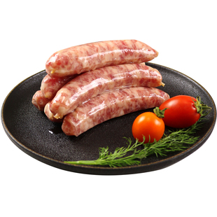 正宗台湾风味烤肠士林大香肠手工蒜片肉肠纯台式猪肉小吃半成品