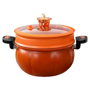 微压锅家用大容量胖墩墩高压锅南瓜压力锅不粘锅燃气电磁炉通用
