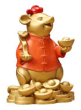 铜臻祥黄铜祝福中式客厅