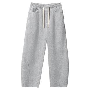 回力休闲裤子男款2026新款春季弯刀裤百搭直筒宽松长裤运动裤男