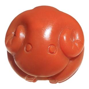 【现货】上海玉雕 南红九口料 单珠 羊生肖 瓦西料手链珠吊坠挂件