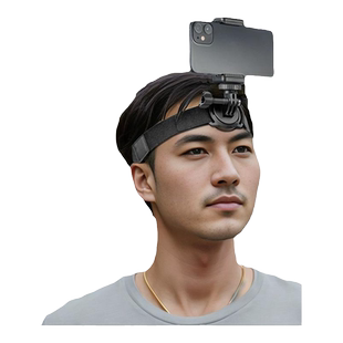 STARTRC磁吸快拆头带第一人称视角拍摄头戴式设备手机支架第一视角拍摄神器直播运动相机头顶摄像固定配件