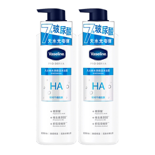 凡士林4号积雪草沐浴露干皮水润保湿丝滑泡泡洗澡啫喱正品套装